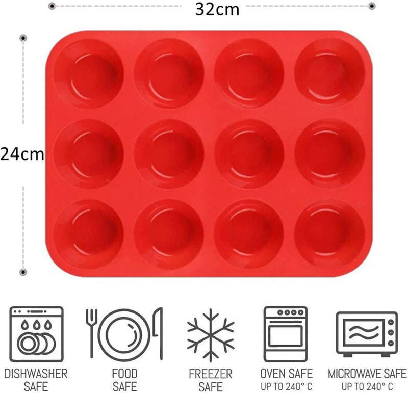 Silicone Mold Hot Muffin glue models Non Stick / Concrete / Bakeware / Ice Maker