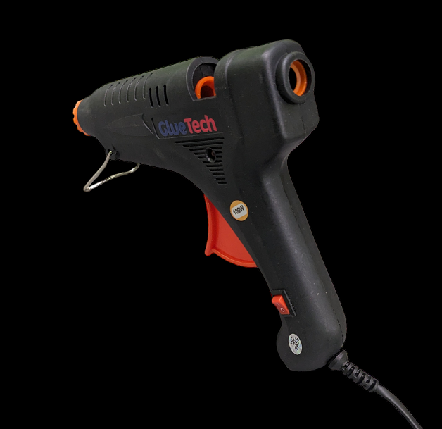 100W HOT Glue Gun BLACK DIY  (with 10 Sticks)