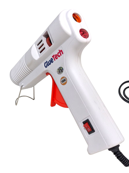 100W Professional GLUE GUN +Carrying case+10 Hot Glue Sticks 11*220mm