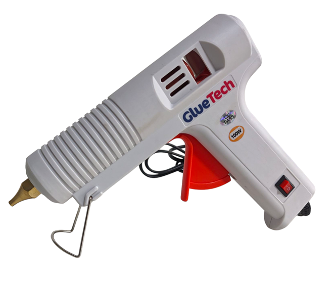 100W Professional GLUE GUN +Carrying case+10 Hot Glue Sticks 11*220mm