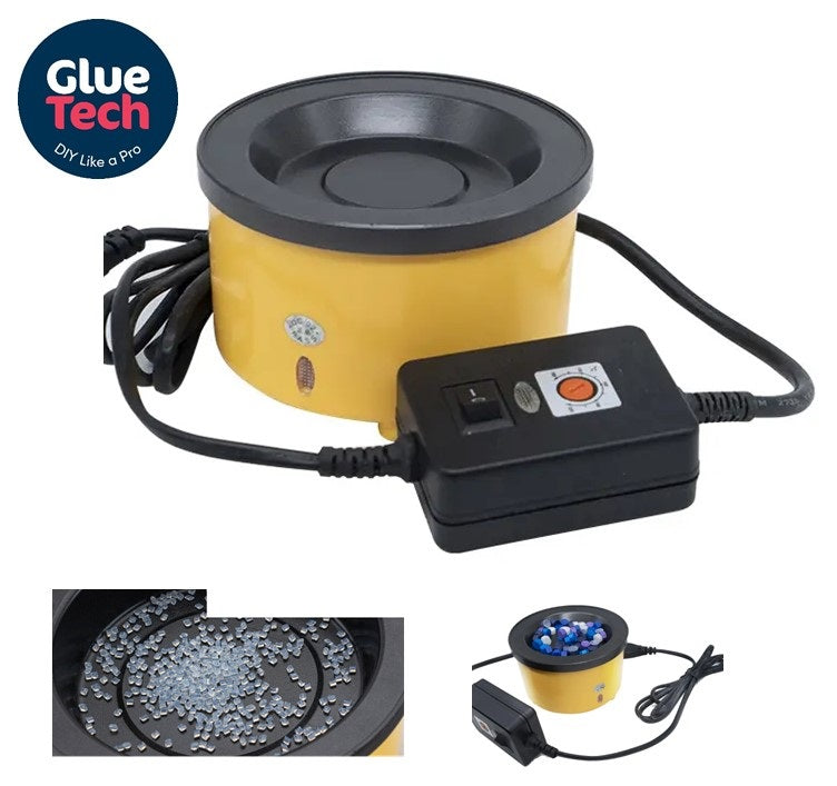 80W Glue melting pot Adjustable temperature Hot Melt Electric Glue Pot UK Plug