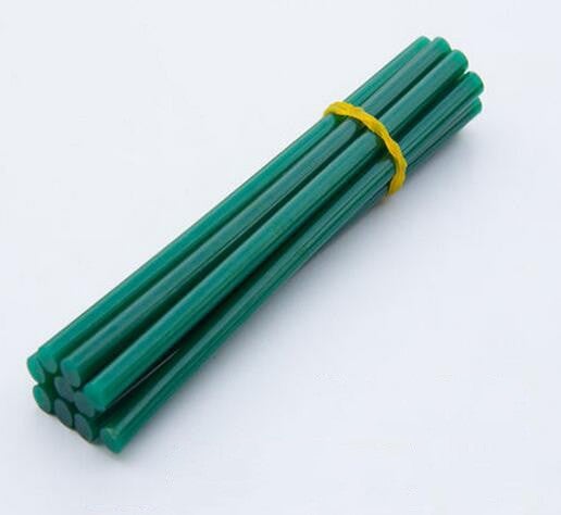 Green Hot GLUE STICKS 7mm x 150mm