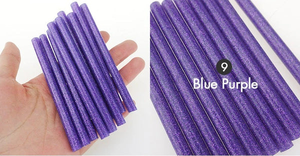 GLITTER GLUE STICKS Purple 7mm x 200mm